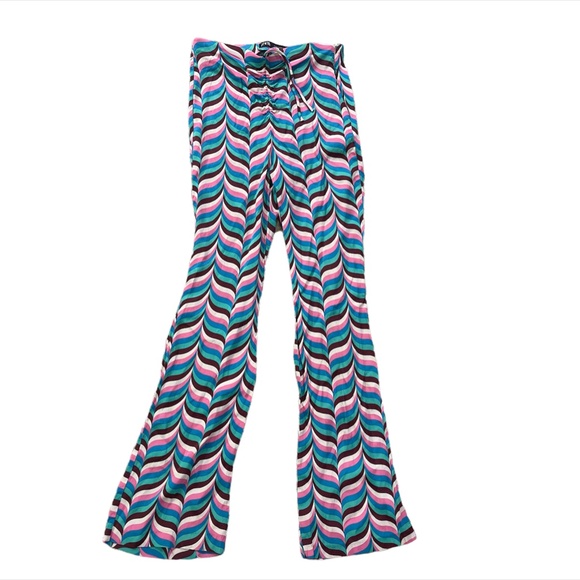 Zara Printed Flare Pants Size S - Picture 5 of 9